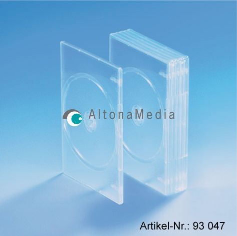 DVD-Slimbox superdünn transparent